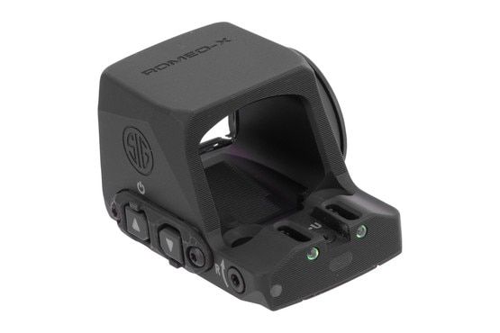 SIG Romeo-X reflex sight with integrated iron sights